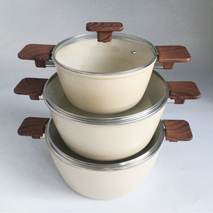<strong>Non</strong> <strong>Stick</strong> Cookware Set Kitchenware Granite Sauce <strong>Pan</strong> and Pot Cookware Casseroles Set <strong>Non</strong> <strong>Stick</strong> Cooking Pots Set Home Casserole - Product Image 1