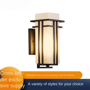 Applique murale moderne d'extérieur LED de jardin haute étanchéité chaude 110V 220V 3000K blanc chaud H32CM Led Double aluminium 90/100 14 - Product Image 6