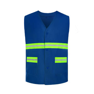Жилет мужской летний светоотражающий для санитарных рабочих, железнодорожное строительство, логистика для сжиженного газового оборудования - Product Image 1