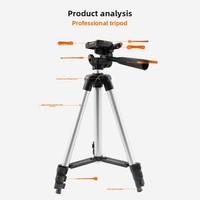 Trépied sans fil avec télécommande pour smartphone, support professionnel stable pour kit d'équipement de vlogging et de podcast