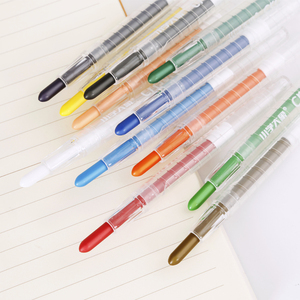 Suministros de arte Crayon Twist 24 colores <span class=keywords><strong>juego</strong></span> de crayones de cera PP caja para <span class=keywords><strong>niños</strong></span> directamente de fábrica - Product Image 1