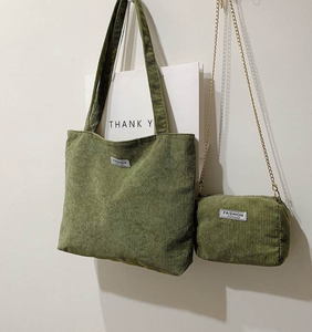 กระเป๋าผ้าแคนวาสขนาดใหญ่แบบกำหนดเองได้ กระเป๋าช้อปปิ้งสะพายไหล่เดี่ยวแบบใหม่เนื้อนุ่ม กระเป๋าช้อปปิ้งหลากสี - Product Image 2