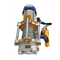 Treuil électrique miniature en acier robuste, nouveau treuil de levage Cdk1, câble métallique suspendu, pour échafaudage de construction