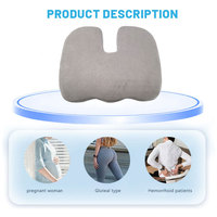 Siège ergonomique pour moto, coussin de confort en nid d'abeille avec Gel Pack