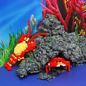 2021 nouveau Design de jouets éducatifs créatifs Diy <span class=keywords><strong>perles</strong></span> jouets 3D Animal de mer 5mm <span class=keywords><strong>perles</strong></span> de repassage - Product Image 5
