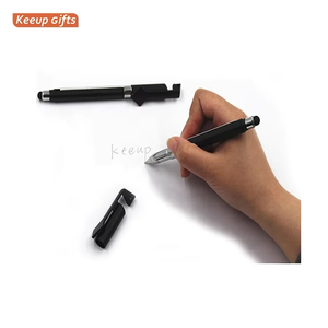 Bolígrafo multifunción 3 en 1 con logotipo personalizado promocional con soporte para teléfono - Product Image 5