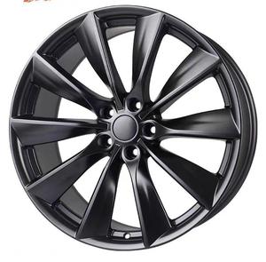 Vente chaude forgé Tesla 19 20 21 22 pouces Modèle X/S/Y <span class=keywords><strong>pneus</strong></span> de moyeu d'origine d'usine Tesla3 jante en acier roues modifiées <span class=keywords><strong>Jerry</strong></span> Huang - Product Image 1