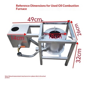 Riscaldatore a Olio Esausto Industriale Robusto con Combustione Completa Senza Fumo e Costruzione Resistente per un Riscaldamento Industriale Efficiente - Stufa Diesel - Product Image 1
