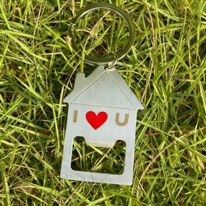 Xuan Rui House-Shaped <b>Bottle</b> <b>Opener</b> <b>Keychain</b> Metal Portable Beer <b>Opener</b> Promotional Gift Logo Printable - Product Image 4