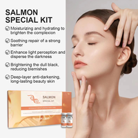 Kit ADN de saumon OEM PD&RN, ampoule réparatrice hydratante pour une peau éclatante, sérum 10 ml, soin coréen professionnel pour la beauté