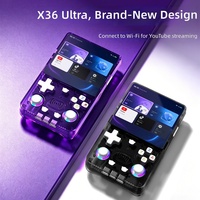 Console de jeu rétro portable X36Ultra, batterie 3500 mAh, prend en charge plusieurs émulateurs, type-C OTG, lecteur de jeux portable, OEM ODM