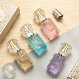 Small Batch Custom Geometric Shaped Glass <b>Perfume</b> Bottles Stock Refillable Cologne <b>Containers</b> for Luxury Fragrance Brands - Product Image 2