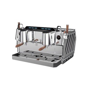 Cafetera Profesional Comercial de 2 Grupos, Cafetera Semiautomática con Bomba, Máquina de Espresso - Product Image 3