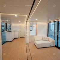 Steelmark 20 pieds 40 pieds extérieur moderne populaire préfabriqué maison de travail mobile cabine Apple Pod de bureau