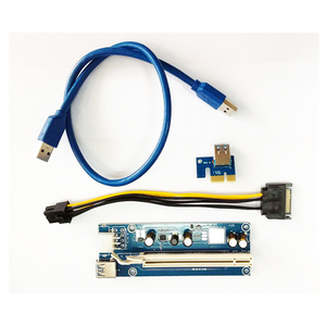 Bán buôn giá 1X đến 16X để USB 3.0 Extender cáp điện GPU <span class=keywords><strong>Riser</strong></span> 009S <span class=keywords><strong>PCIe</strong></span> <span class=keywords><strong>Riser</strong></span> thẻ - Product Image 5