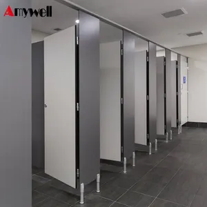 Amywell Fenolik tahan air partisi bilik toilet pintu