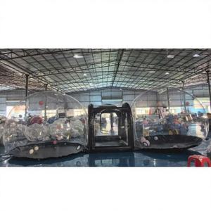 Carpa Inflable Impermeable de PVC de 3+3 Metros, con Ventilador, Globos y Bomba Integrados, para Alquiler en Fiestas, Nuevo Diseño, en Stock - Product Image 1