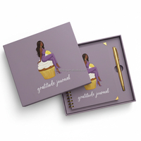 Journée de la vie de luxe personnalisé cahiers sans date couverture rigide coffret cadeau Journal Agenda budget planificateur quotidien avec boîte et stylo