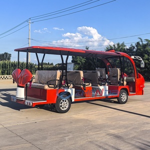 Popular Zhenda Fish <b>Head</b> Cartoon Mini Sightseeing Bus 14Passenger Electric Customized Color Theme Park Touring Car Henan Sale - Product Image 4