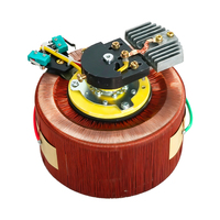 Régulateur de tension monophasé à double bobine éducatif, transformateur variable en cuivre pur pour formation en laboratoire, 50/60Hz, 0-250V réglable