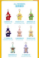 100% Original PopMart Official Store Teletubbies Say Hello Series Plush Toy Figures Doll Collectible Mystery Box Blind Box