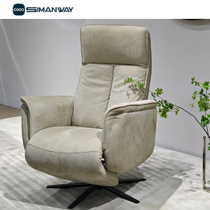 Ghế sofa thư giãn xoay điện hiện đại, chất liệu vải, xoay 360 độ, không trọng lực, bán buôn từ nhà máy - Product Image 3