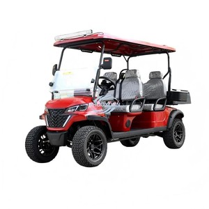 Factory Supply <b>Foldable</b> Push Golf Scooter, Lifted Seat 5kw Golf Kart Buggy, Wholesale Golf <b>Cart</b> Vehicle - Product Image 3