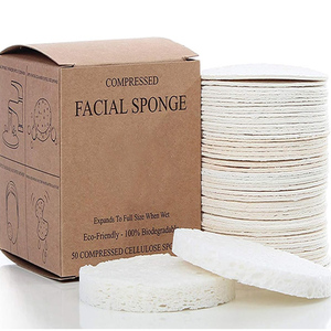 Oem Phân Hủy Sinh Học Nén Gỗ Bột Giấy Tắm Xà Phòng Bọt Biển Dễ Dàng On-The-<span class=keywords><strong>Go</strong></span> Tắm Bọt Biển Với Tinh Chất Dầu Cho Da Nhạy Cảm - Product Image 1