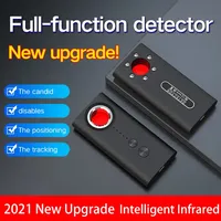 Détecteur anti-espion CNTEXON T1, gadgets espions, caméra cachée, objectif caché, écoute clandestine, traceur GPS, détecteur de signal sonore, 25 heures, noir