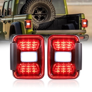 Luz Trasera LED Izquierda y Derecha, Luz de Freno Trasera para <span class=keywords><strong>Jeep</strong></span> Gladiator JT 2020 <span class=keywords><strong>2021</strong></span> 2022 - Product Image 1
