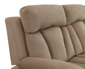 <span class=keywords><strong>Canapé</strong></span> 2 places inclinable en <span class=keywords><strong>microfibre</strong></span> sur mesure pour fabricant, fauteuil inclinable pour bureau et salon - Product Image 4