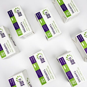 Muestras con Envío Gratuito Mercados en Línea Chinos Aplicador Biodegradable de Lujo Desechable al por Mayor Marca Privada <span class=keywords><strong>Tampones</strong></span> - Product Image 2