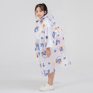 Capa de Chuva Infantil Portátil Reutilizável de Alta Qualidade com Estampa Fashion para Atacado - Product Image 1