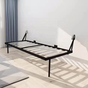 Saving Bedroom Furniture <strong>Foldaway</strong> Full <strong>Bed</strong> Mechanism Murphy Horizontal Single <strong>Bed</strong> With Sofa - Product Image 1