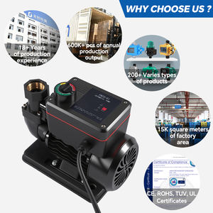 <span class=keywords><strong>Bomba</strong></span> de Agua de 370W 0.5HP con Retardo de Encendido de 3s, Bajo Consumo, Sensor de Flujo Automático y Controlador de Presión - Product Image 2