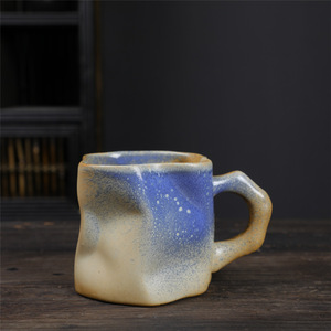 Mug vintage en céramique artisanale, tasse à café ou à lait en argile amusante, poterie rétro avec une capacité de 280 ml, idéal pour les cadeaux - Product Image 6