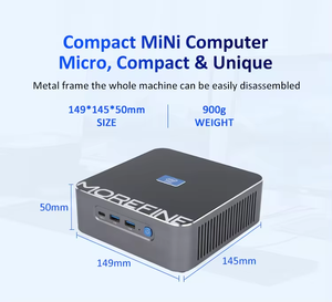 2025 Nieuwe Mini Pc Gamer Morefine S600, 13e Gen I9-12900H/I9-13900HK, Ddr5, 2.5G * 2, Ssd * 3, Ram * 2, Wifi 6 - Product Image 5