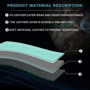 <span class=keywords><strong>Collar</strong></span> de perro de cuero ajustable clásico de marca de lujo superventas fabricante <span class=keywords><strong>collar</strong></span> de perro Correa conjunto - Product Image 4