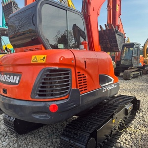 Mini-excavatrice d'occasion Doosan 60-7 DX60 DH60, modèles originaux Doosan DX60-9 DH60 DX55 DX60-7 DX80 DX75, Doosan 55 60 75 80 d'occasion en promotion - Product Image 1
