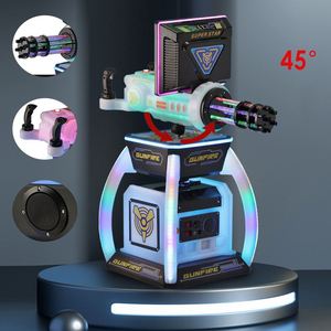 Factory Direct Sales New Vr Outdoor Coin Operated Gatling Double Tap Games Console Large Screen Kiddie Rides - Product Image 5