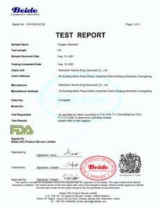 סופגים חמצן מזון אחסון מנות גדולות מחומצן ללחם להשתמש בולמי חמצן - Product Image 6