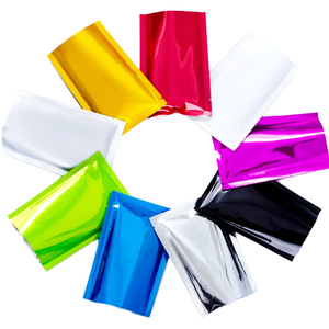 Paquete de 100 Uds. Bolsas de vacío Mylar de lámina rosa brillante ecológicas BOPP plástico termosellable <span class=keywords><strong>Flexible</strong></span> envasado de alimentos comestibles - Product Image 5