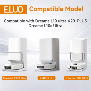 Kit de piezas de repuesto compatible con <span class=keywords><strong>Dreame</strong></span> L10s <span class=keywords><strong>Ultra</strong></span>/<span class=keywords><strong>L10</strong></span> <span class=keywords><strong>Ultra</strong></span>/X30 <span class=keywords><strong>Pro</strong></span>/S10 <span class=keywords><strong>Pro</strong></span> <span class=keywords><strong>Ultra</strong></span> Robot aspiradora Accesorios - Product Image 2