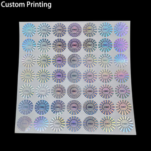 Tùy Chỉnh In Holographic Tote Dập Lá Ijazah Nối Tiếp Ban Đầu Số Logo Thương Hiệu Tên Ba Chiều 3D <span class=keywords><strong>Laser</strong></span> Lá Nhãn Dán Nhãn - Product Image 6