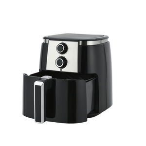 6.5L thép không gỉ điện không dính nồi chiên không khí điều khiển bằng tay với cửa sổ nấu ăn có thể nhìn thấy - Product Image 6