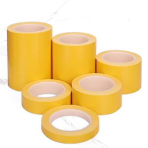 Bjs Yellow Floor Tape 33m 0.15mm High Adhesion Waterproof Safety Line For Industrial Use - Product Image 5