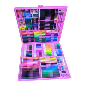 288 pezzi di plastica per bambini astuccio <span class=keywords><strong>da</strong></span> <span class=keywords><strong>colorare</strong></span> con pastello a olio Set Kit <span class=keywords><strong>da</strong></span> <span class=keywords><strong>disegno</strong></span> artistico per uso scolastico 288 <span class=keywords><strong>pastelli</strong></span> in plastica per - Product Image 3