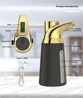 Dispensador Automático de Jabón Líquido y Desinfectante de 700 ml (23.7 oz), con Sensor Táctil, Impermeable, para Uso Comercial y Doméstico