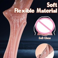 Jouets Sexuels pour Hommes : Dispositif d'agrandissement et d'épaississement du pénis, Manchon pénien, Godemiché, Phallus creux portable, Pantalon en cuir, Jouets sexuels pour adultes pour hommes