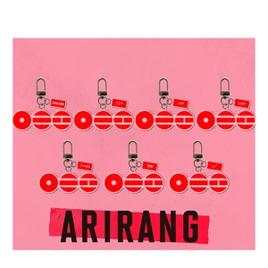 Llavero con Foto Digital de los Ídolos de KPOP Bangtan Boys, Gira Mundial 2026, ARIRANG NAME JK V <span class=keywords><strong>JIMIN</strong></span> RM - Product Image 1